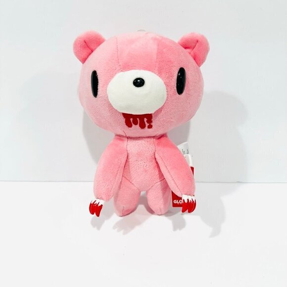 NWT Built by CultureFly Gloomy Bear the Naughty Grizzly Plush 8.5” - Picture 1 of 6